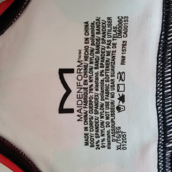 Maidenform Womens Sports Bra - Medium - Picture 8 of 8